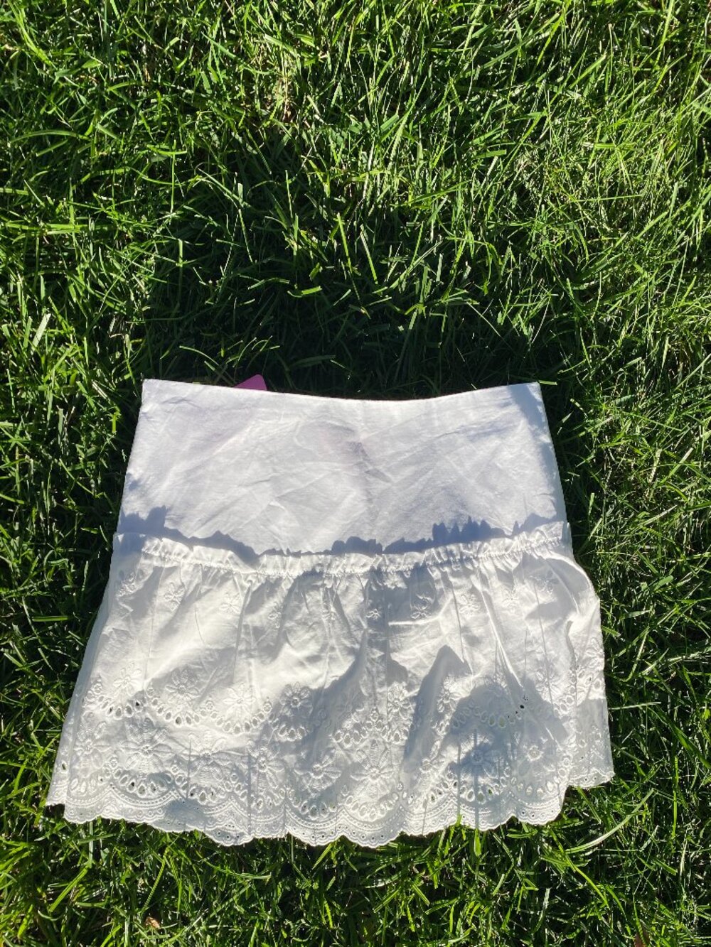 Women's Edikted White Mini Skort -NWT - Picture 2 of 3
